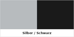 Silber / Schwarz – Laser-Acryl