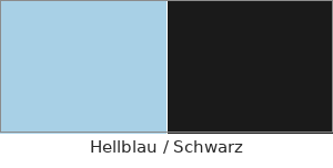 Hellblau / Schwarz – Transply